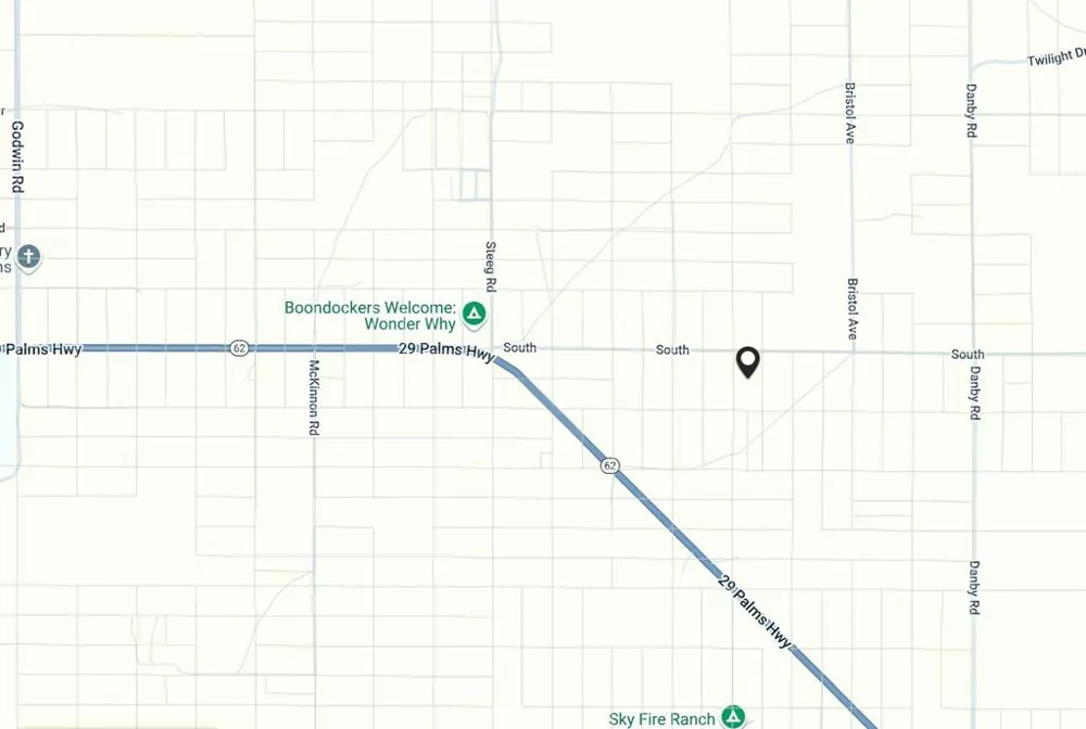 South Street 29 Palms, CA 92277