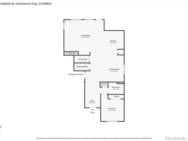 10016 Sedalia Street Commerce City, CO 80022