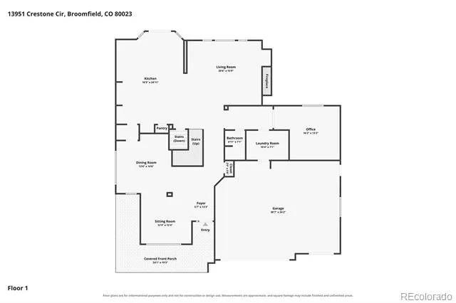 13951 Crestone Circle Broomfield, CO 80023