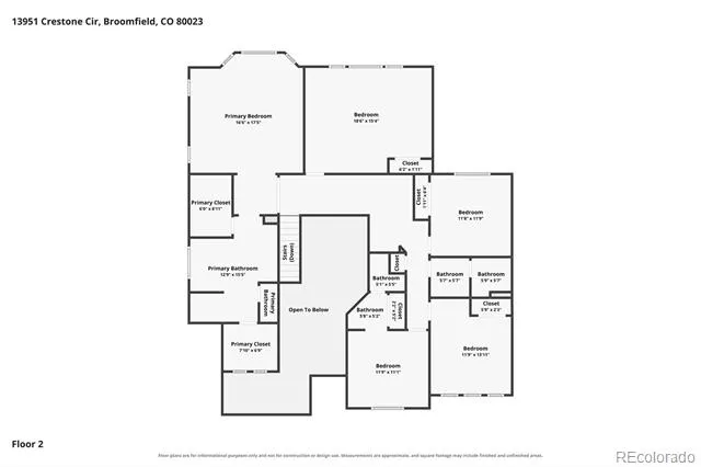 13951 Crestone Circle Broomfield, CO 80023