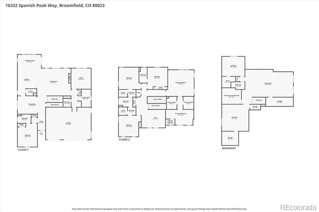 16332 Spanish Peak Way Broomfield, CO 80023