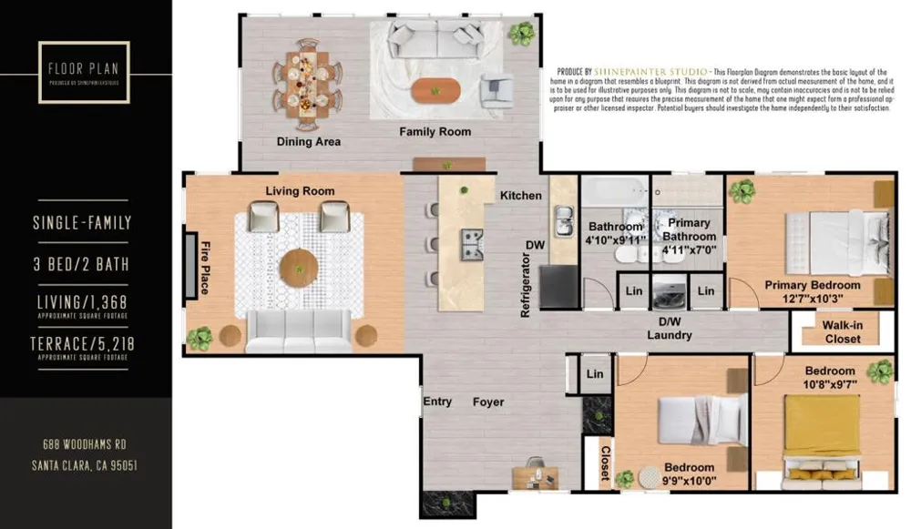 688 Woodhams Road Santa Clara, CA 95051