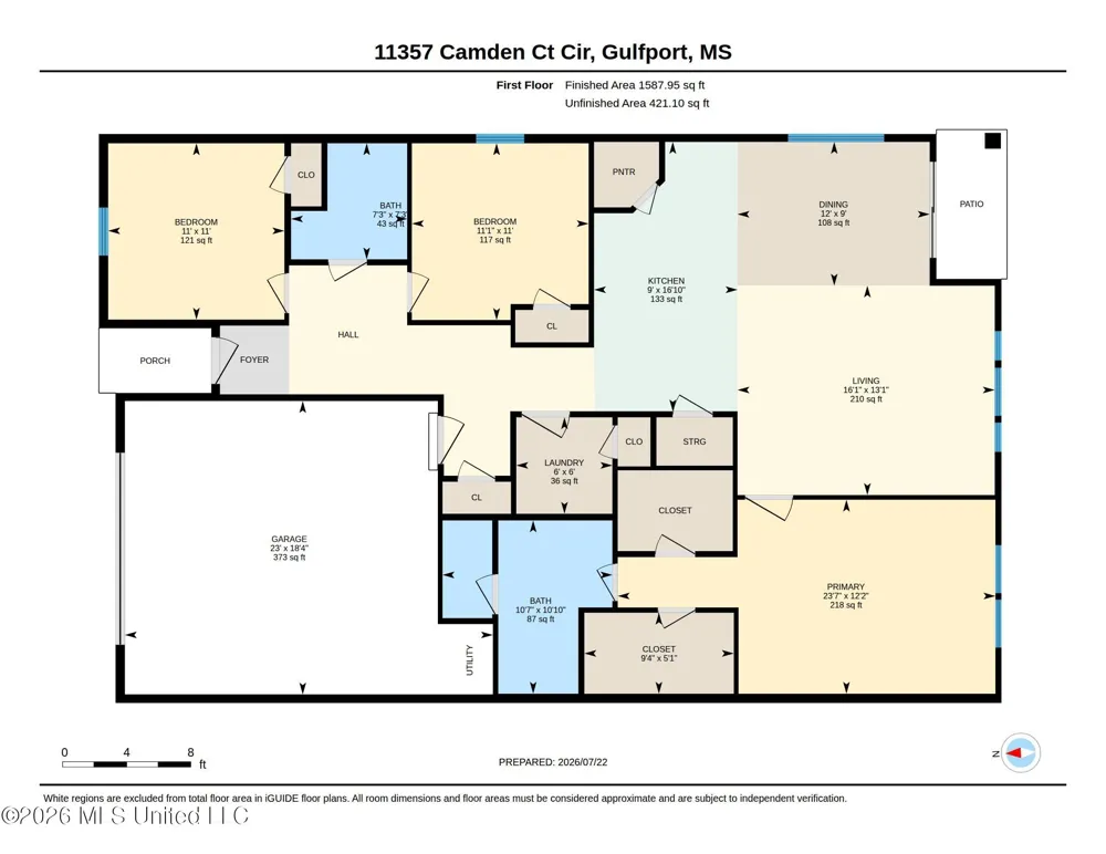 11357 Camden Court Circle Gulfport, MS 39503