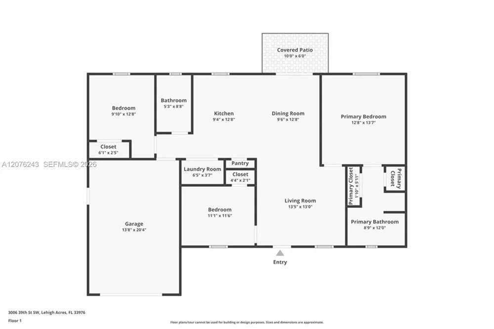 3006 39th ST SW Lehigh Acres, FL 33976