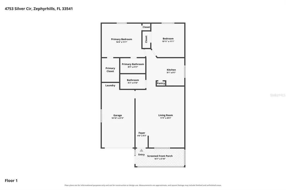 4753 SILVER CIRCLE Zephyrhills, FL 33541