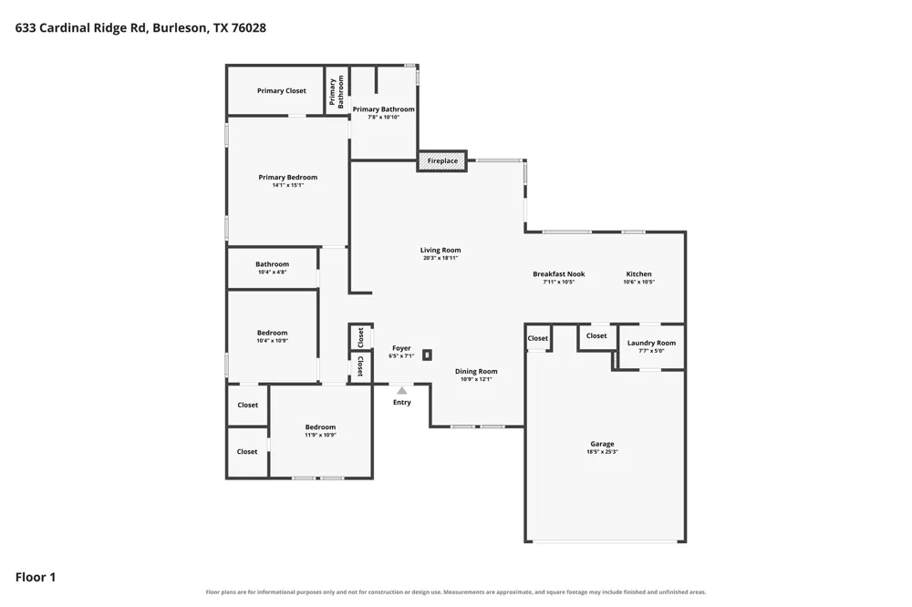 633 Cardinal Ridge Road Burleson, TX 76028
