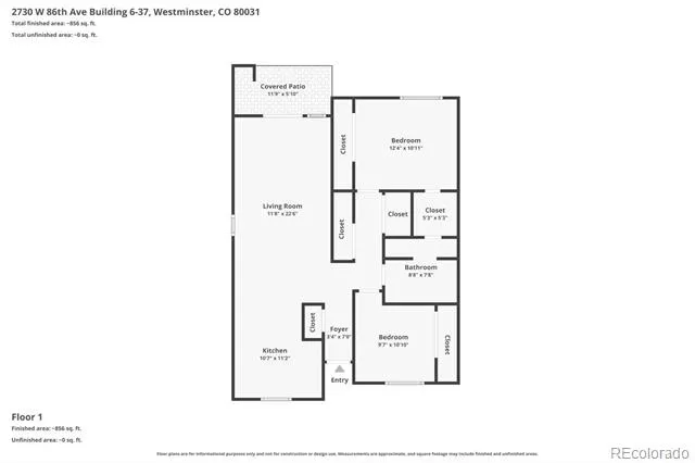 2730 W 86th Avenue #37 Westminster, CO 80031