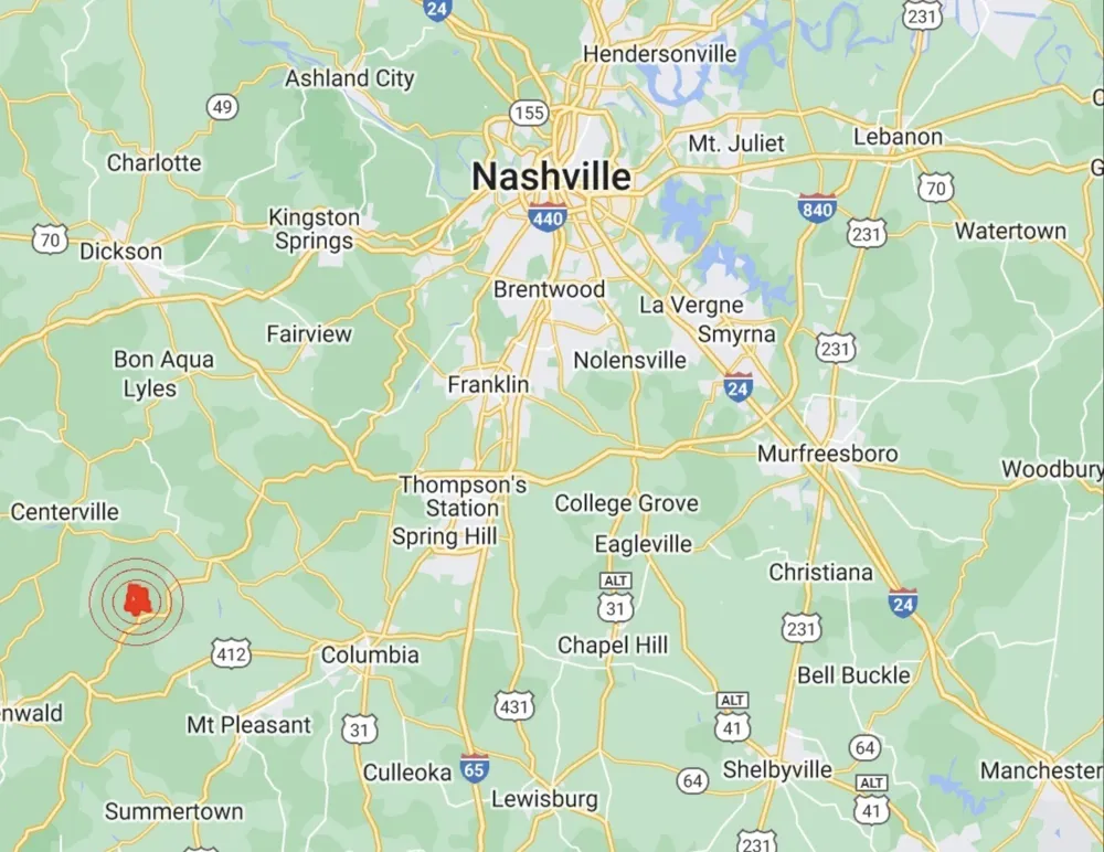 1353 Copperas Branch Rd Centerville, TN 37033