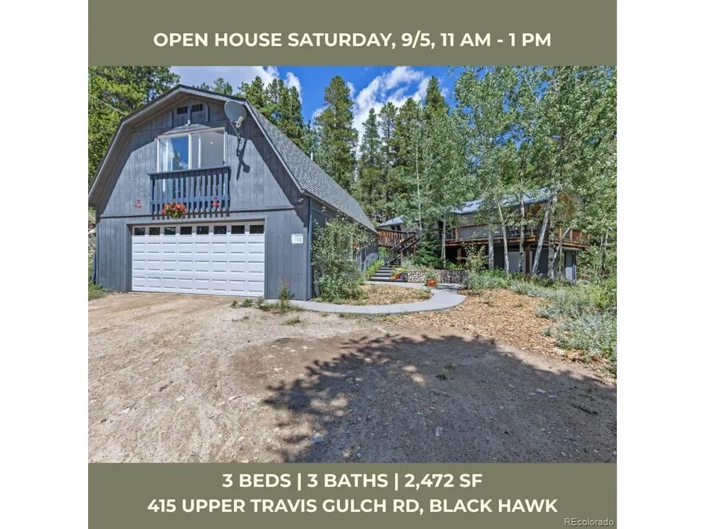 415 Upper Travis Gulch Road Black Hawk, CO 80422