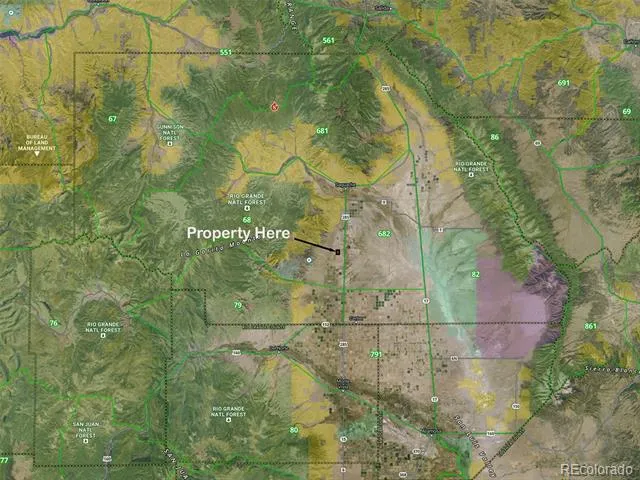 12496 County Road 45 Center, CO 81125