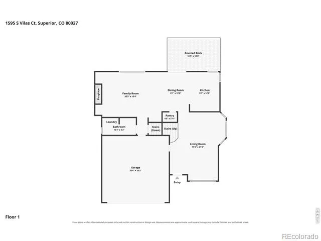 1595 S Vilas Court Superior, CO 80027
