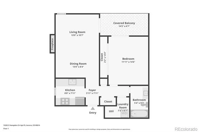 15202 E Hampden Circle #F5 Aurora, CO 80014