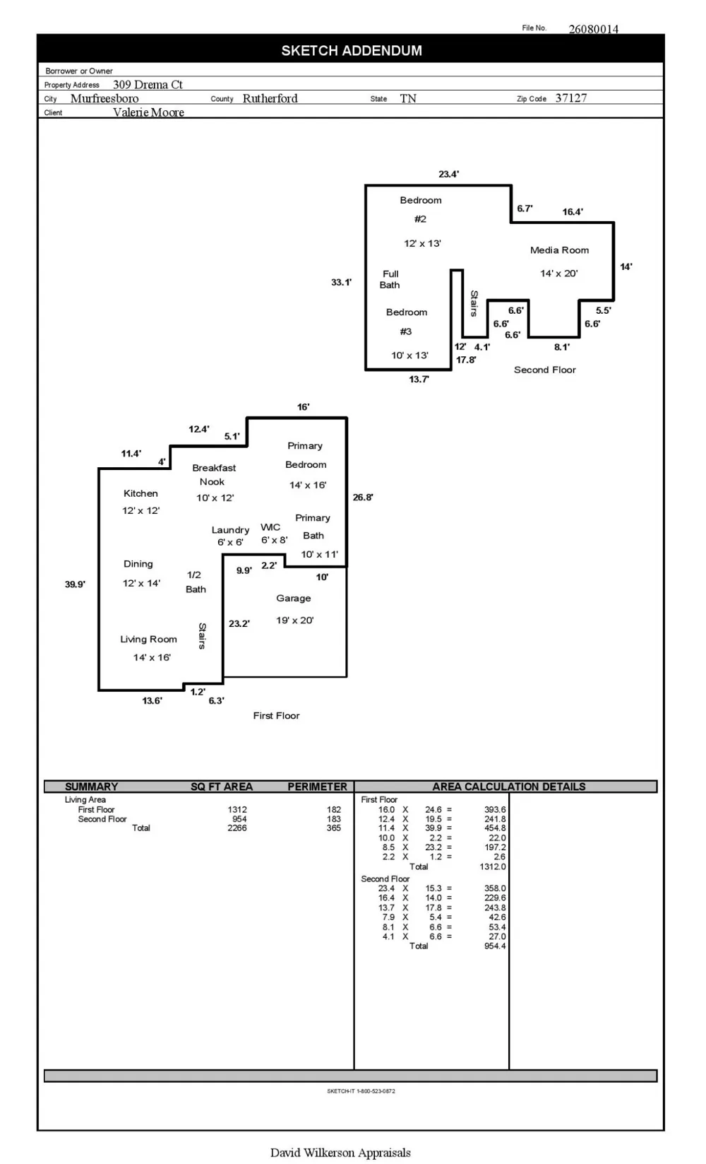 309 Drema Ct Murfreesboro, TN 37127