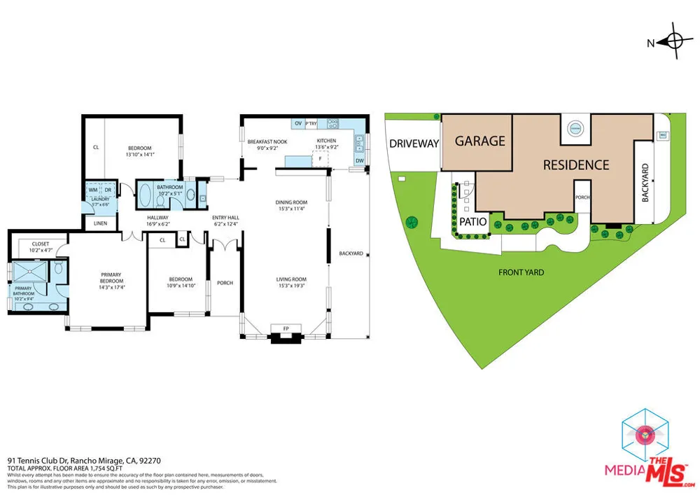 91 Tennis Club Drive Rancho Mirage, CA 92270