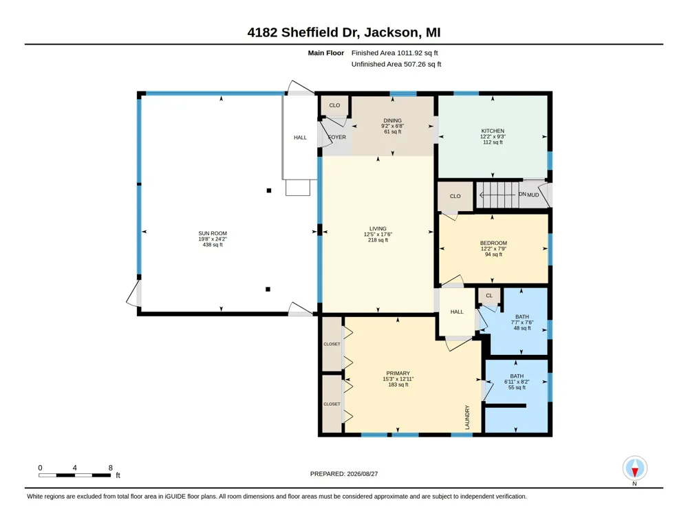 4182 Sheffield Drive Jackson, MI 49203