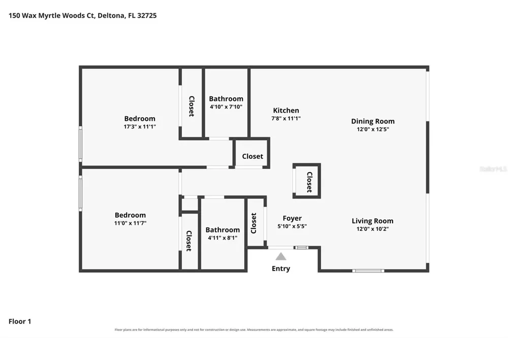 150 WAX MYRTLE WOODS COURT #9B Deltona, FL 32725