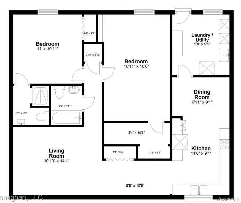 308 Rochester Road Clawson City, MI 48017