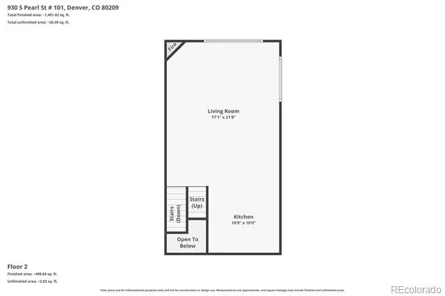 930 S Pearl Street #101 Denver, CO 80209