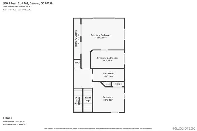 930 S Pearl Street #101 Denver, CO 80209