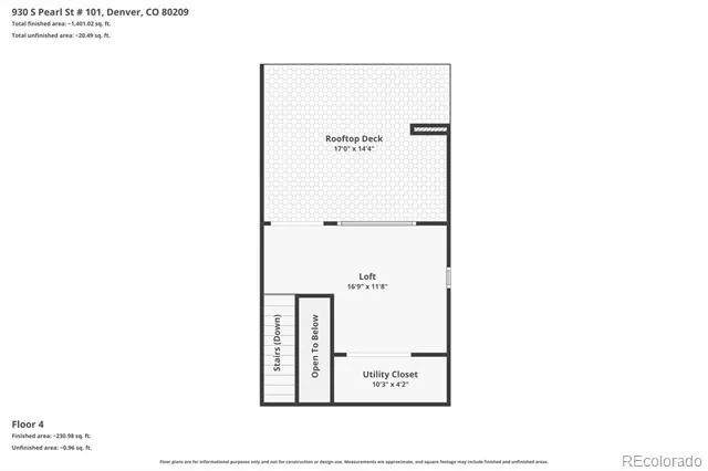 930 S Pearl Street #101 Denver, CO 80209