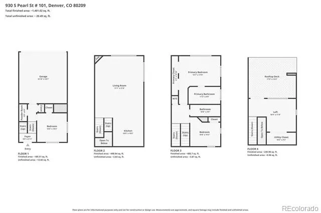 930 S Pearl Street #101 Denver, CO 80209