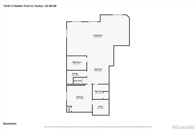 12151 S Hidden Trail Court Parker, CO 80138