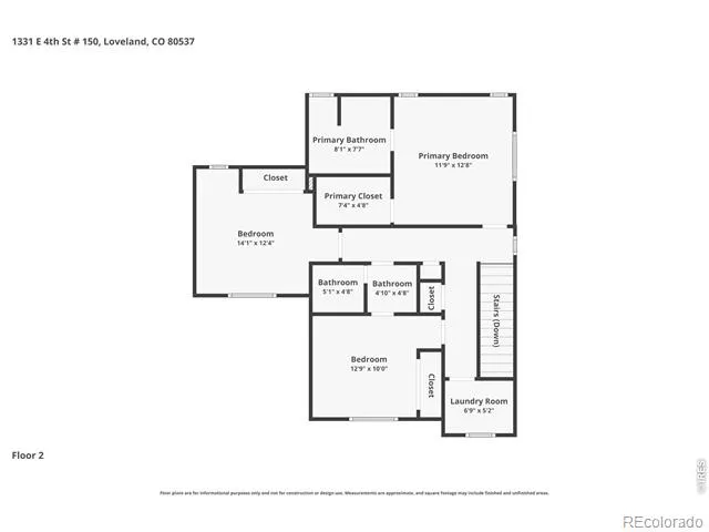 1331 E 4th Street #100 Loveland, CO 80537