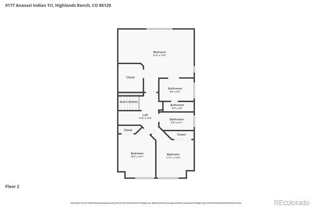9177 Anasazi Indian Trail Highlands Ranch, CO 80129