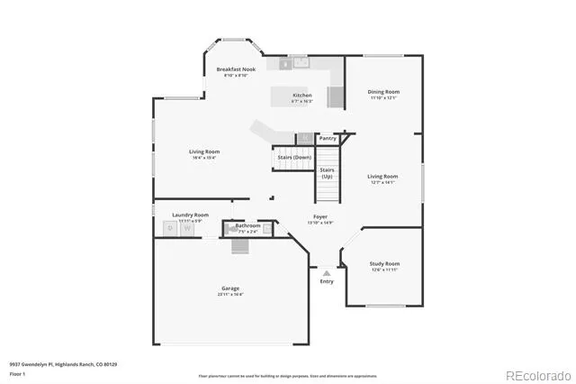 9937 Gwendelyn Place Highlands Ranch, CO 80129