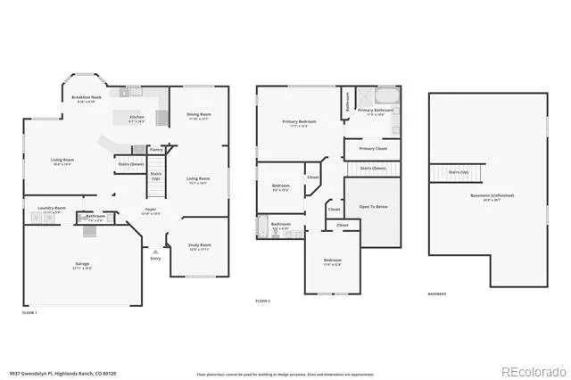 9937 Gwendelyn Place Highlands Ranch, CO 80129