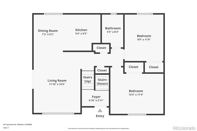 541 Sycamore Drive Windsor, CO 80550