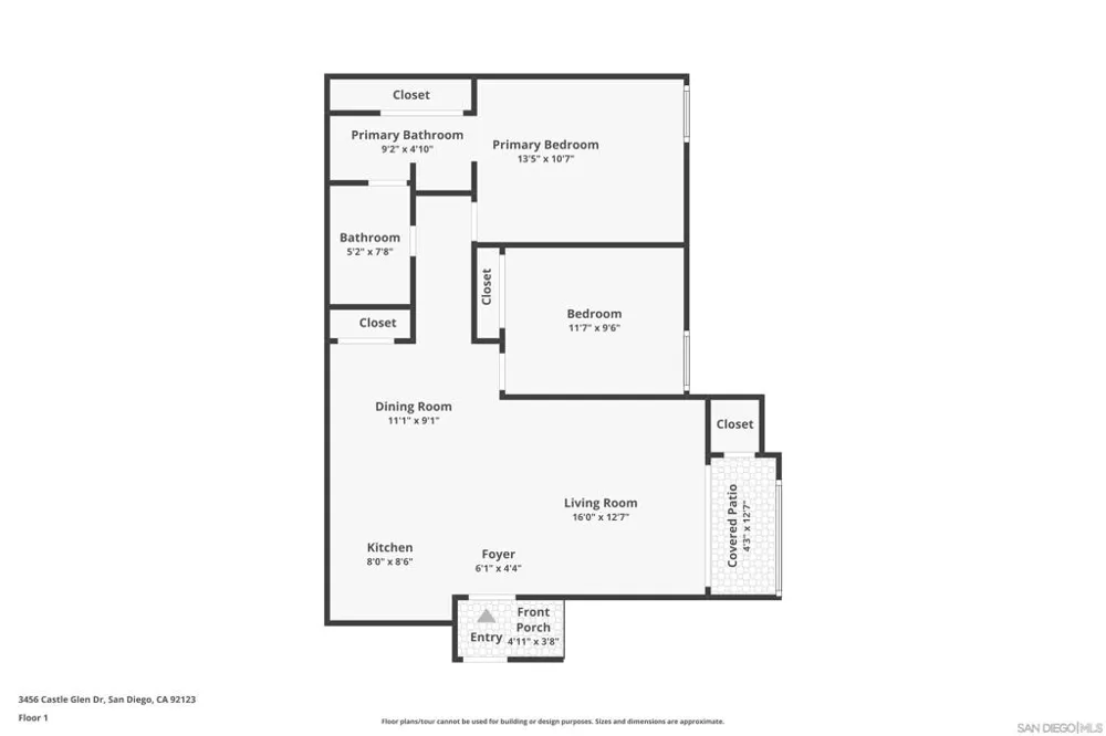 3456 Castle Glen Dr #256 San Diego, CA 92123