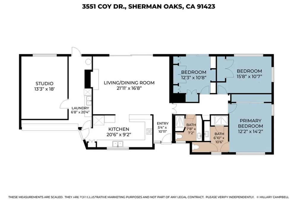 3351 Coy Sherman Oaks, CA 91423