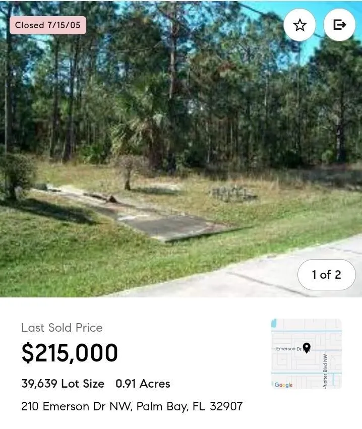 210 EMERSON DRIVE NW Palm Bay, FL 32907