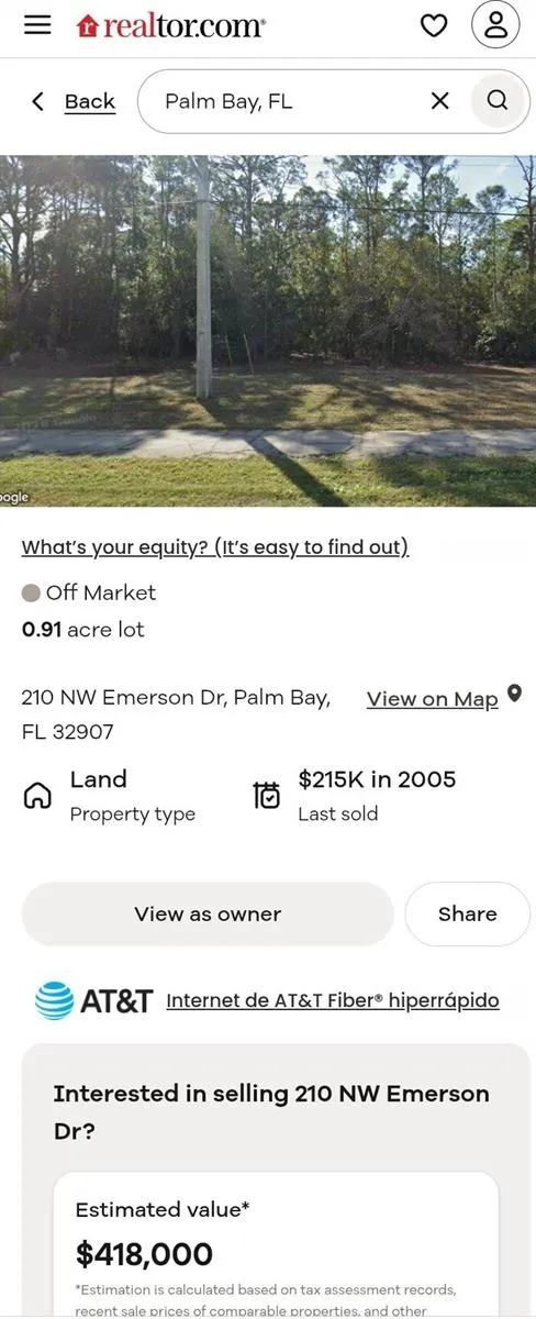 210 EMERSON DRIVE NW Palm Bay, FL 32907