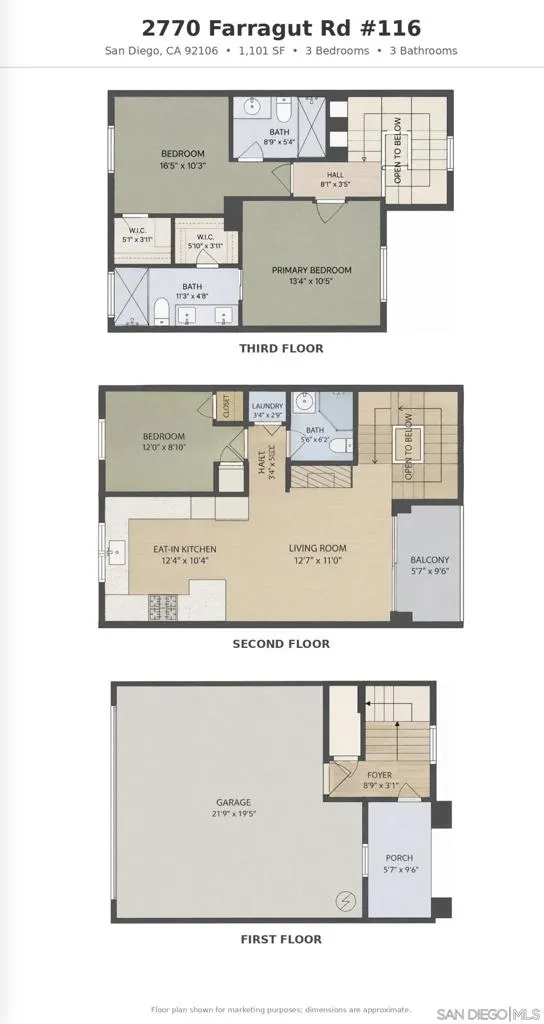 2770 Farragut Rd #116 San Diego, CA 92106