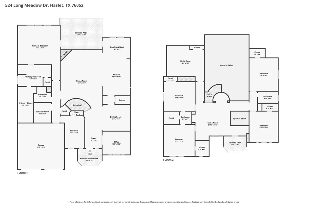 524 Long Meadow Drive Haslet, TX 76052