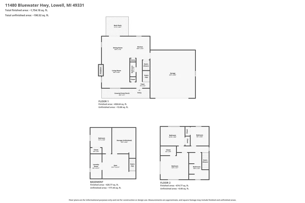 11480 W Bluewater Highway Lowell, MI 49331