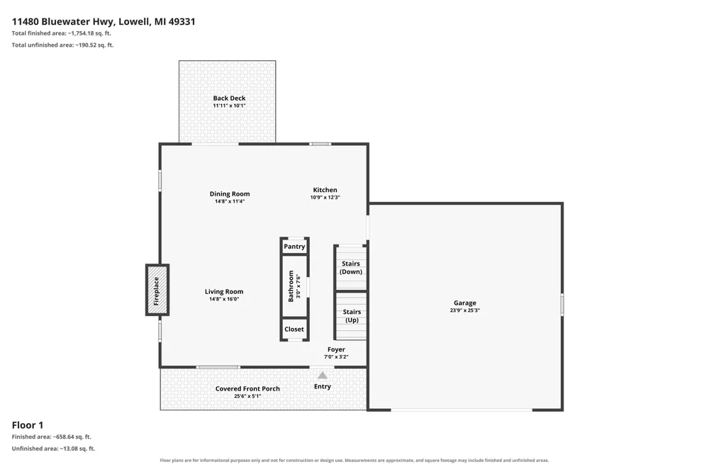11480 W Bluewater Highway Lowell, MI 49331