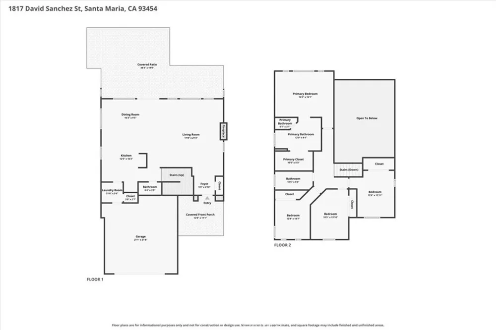 1817 David Sanchez Santa Maria, CA 93454
