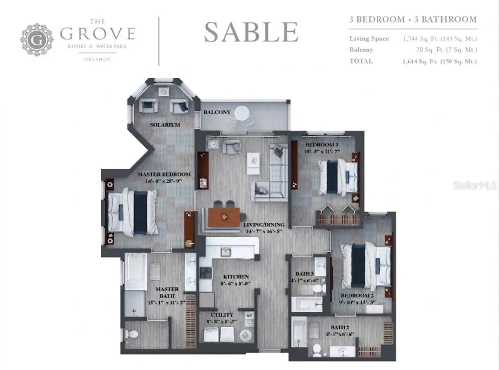 14501 GROVE RESORT AVENUE #2542 Winter Garden, FL 34787