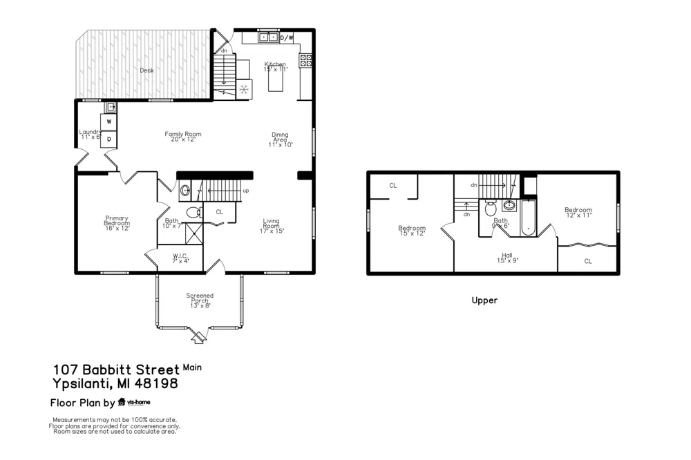 107 Babbitt Street Ypsilanti, MI 48198