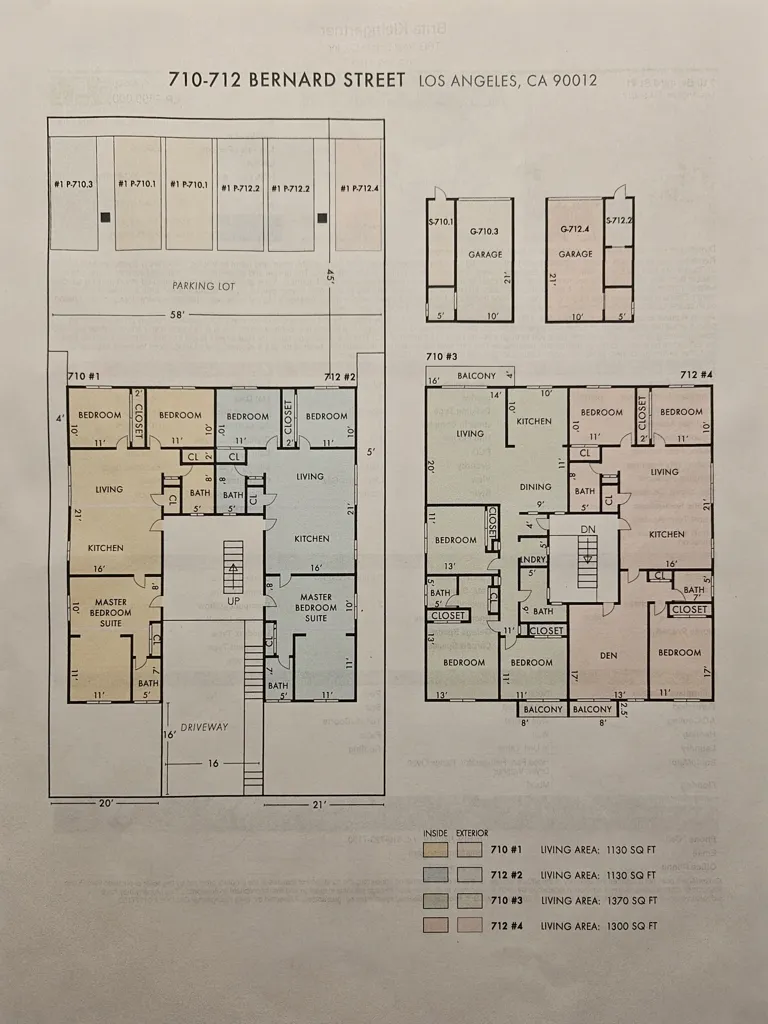 710 Bernard Street #1 Los Angeles, CA 90012