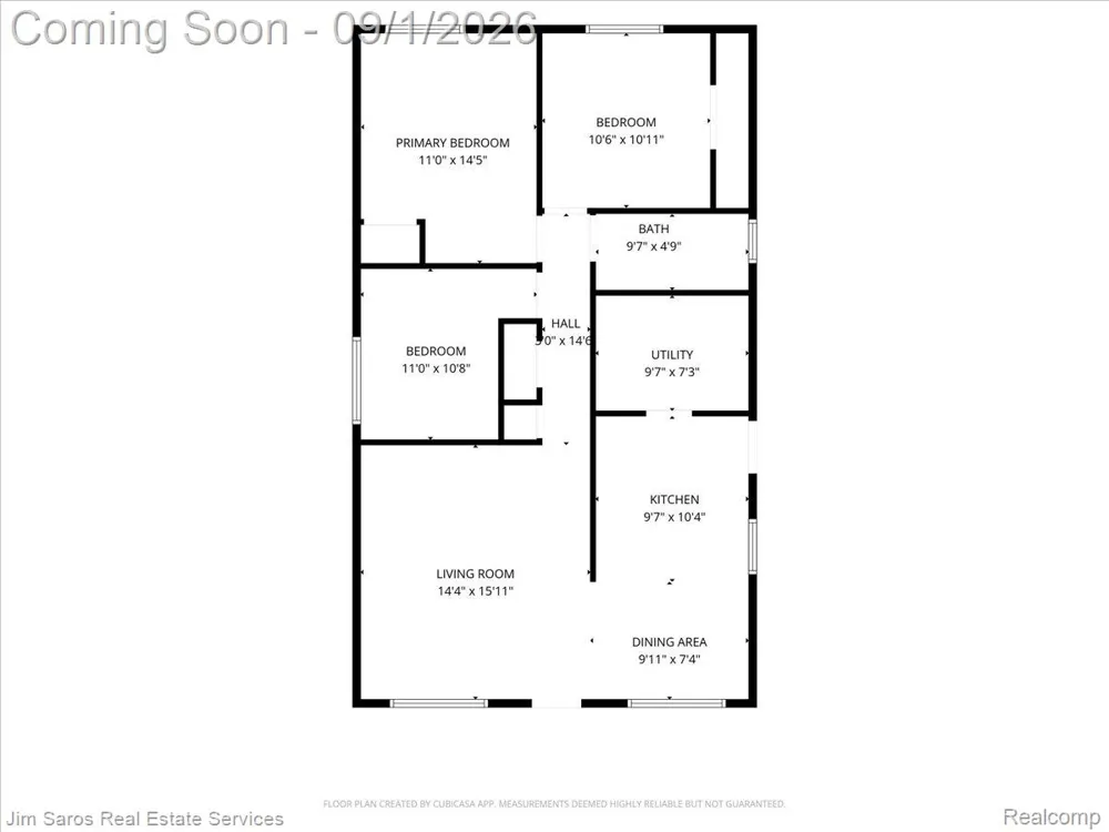 22509 Avon Street St Clair Shores City, MI 48082
