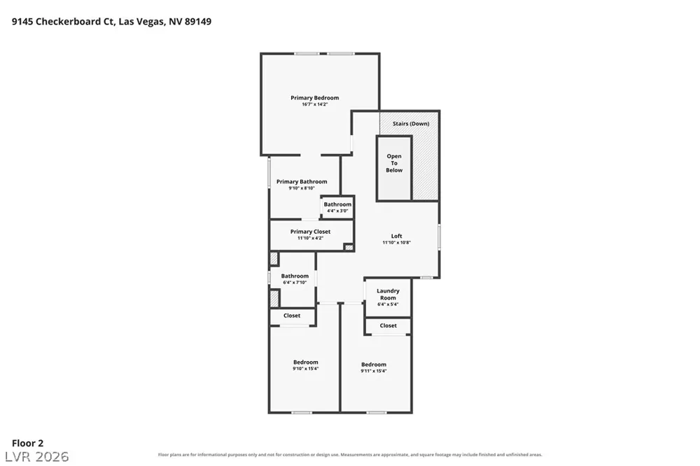 9145 Checkerboard Court Las Vegas, NV 89149