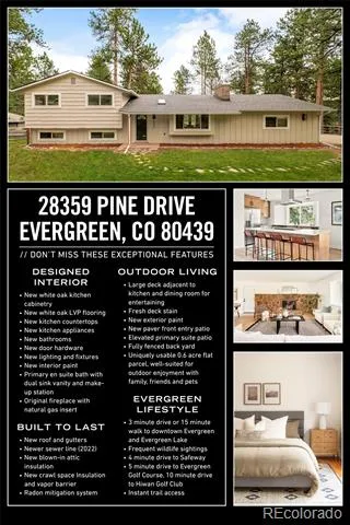 28359 Pine Drive Evergreen, CO 80439