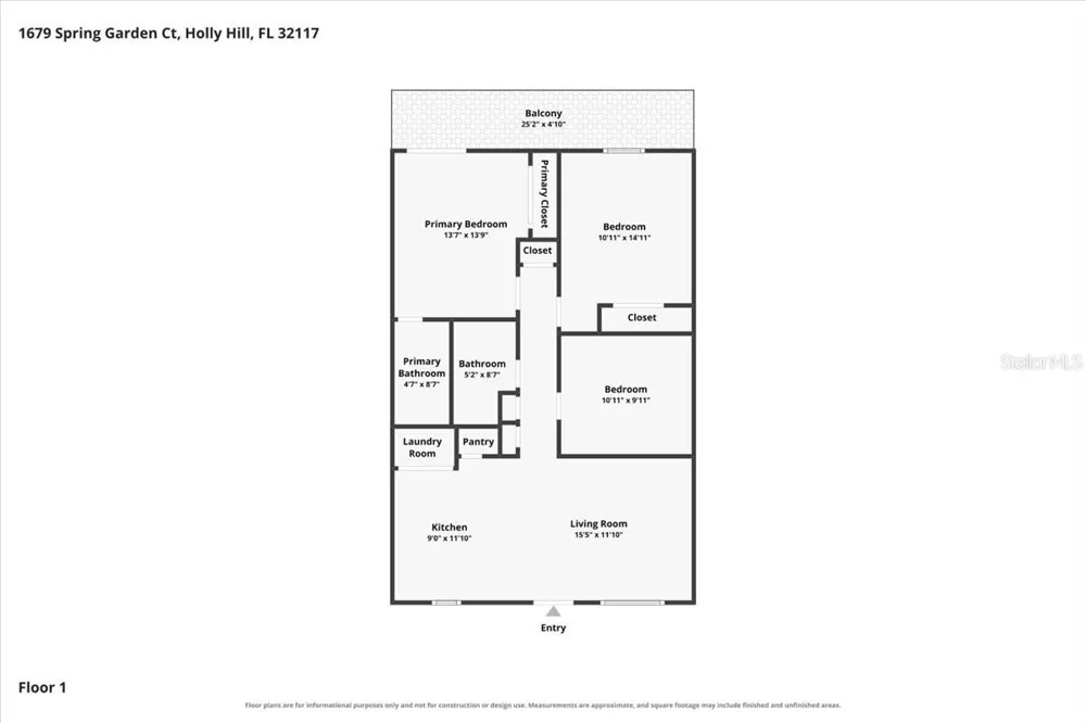 1679 SPRING GARDEN COURT Holly Hill, FL 32117