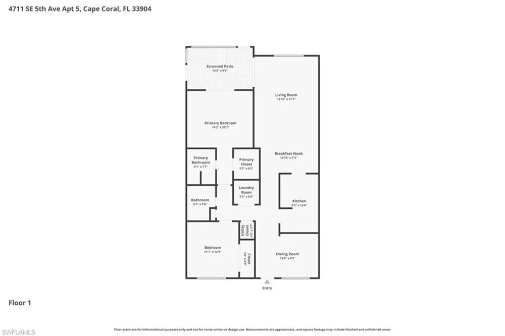 4711 SE 5th Avenue #5 Cape Coral, FL 33904