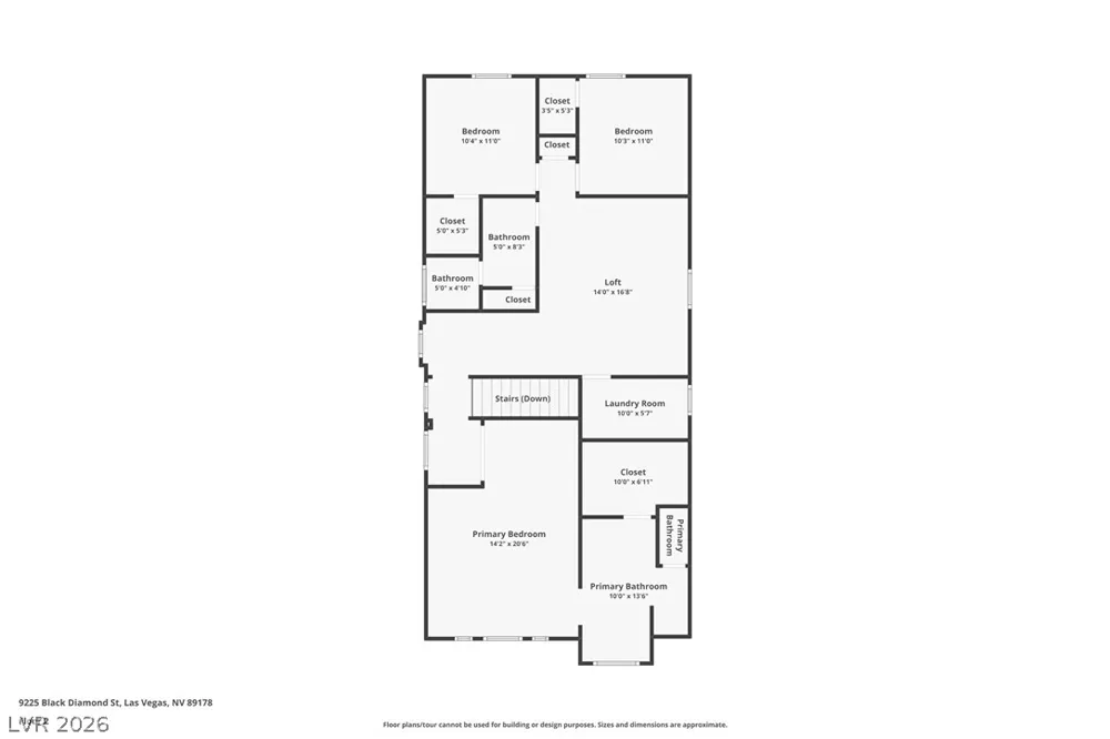 9225 Black Diamond Street Las Vegas, NV 89178