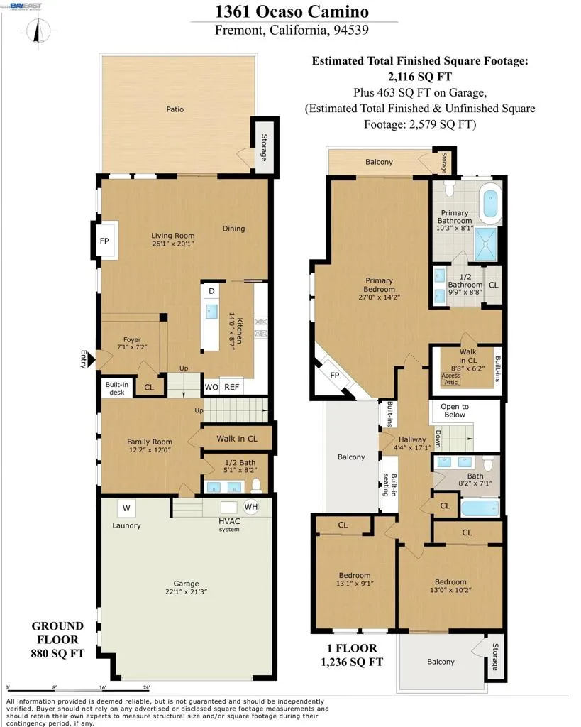 1361 Ocaso Camino Fremont, CA 94539